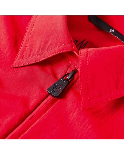 Moncler Red Simple Coat