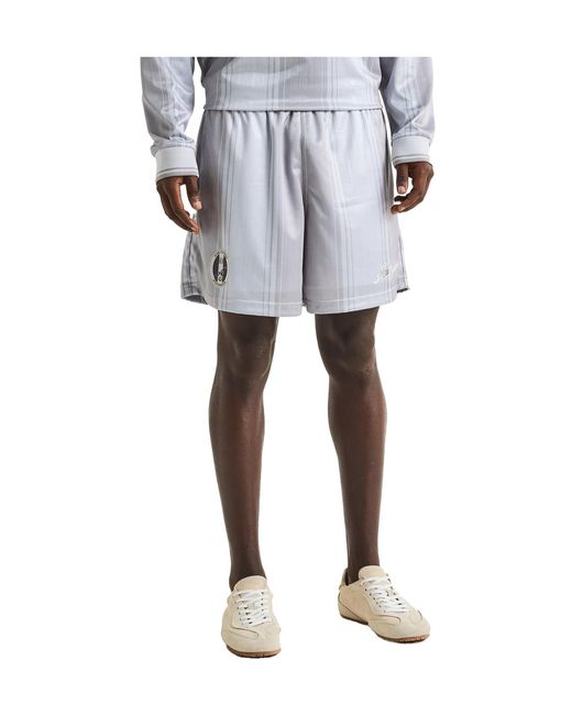 Acne Blue Woven Tracksuit Shorts for men