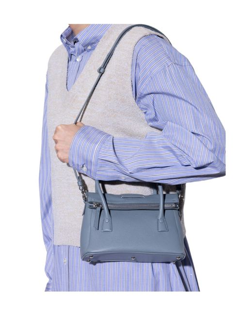 Maison Margiela Blue Small 5Ac East West Tote Bag for men