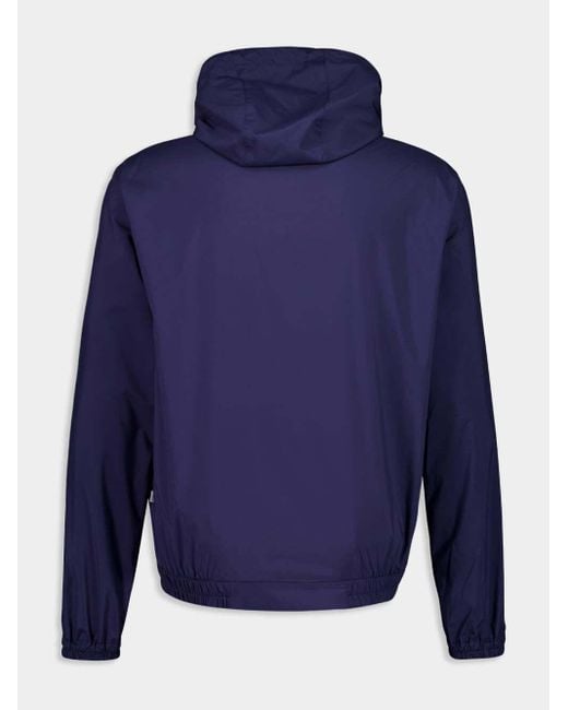 Fedeli Blue Zoom Airstop Zipped Jacket for men