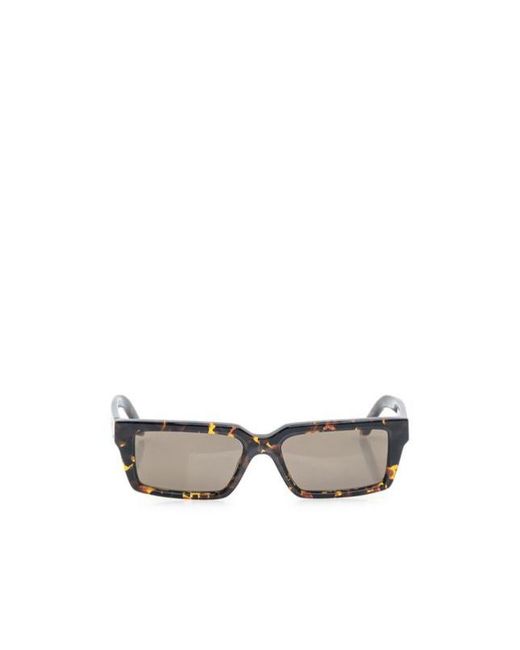 Off-White c/o Virgil Abloh White Warren Rectangular Frame Sunglasses for men