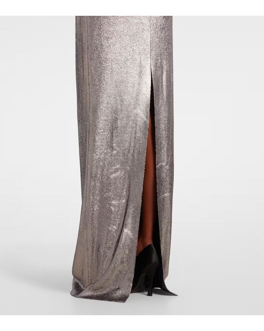 Magda Butrym Gray Corset Dress