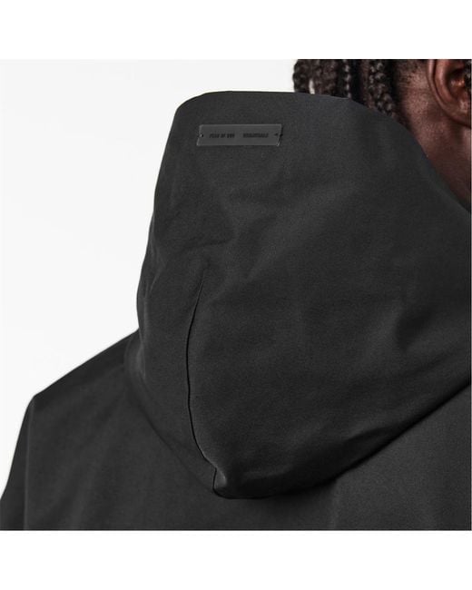 Fear Of God Gray Hoodie With Zipper Pull-Up for men