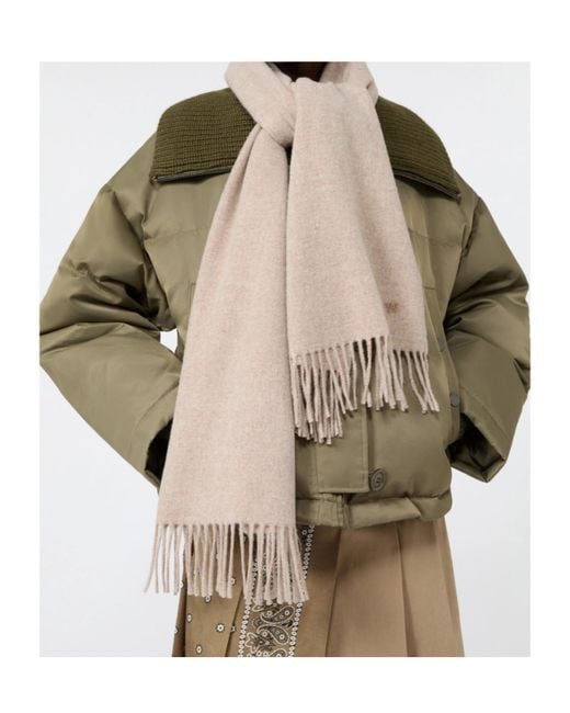 Weekend by Maxmara Natural Plain Wool Stole