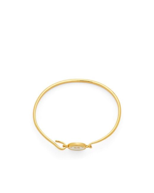 Marc Jacobs Metallic The Button Hinge Bracelet
