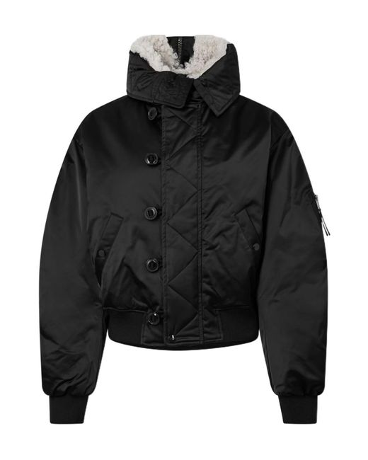 Isabel Marant Black Hooded Casual Jacket