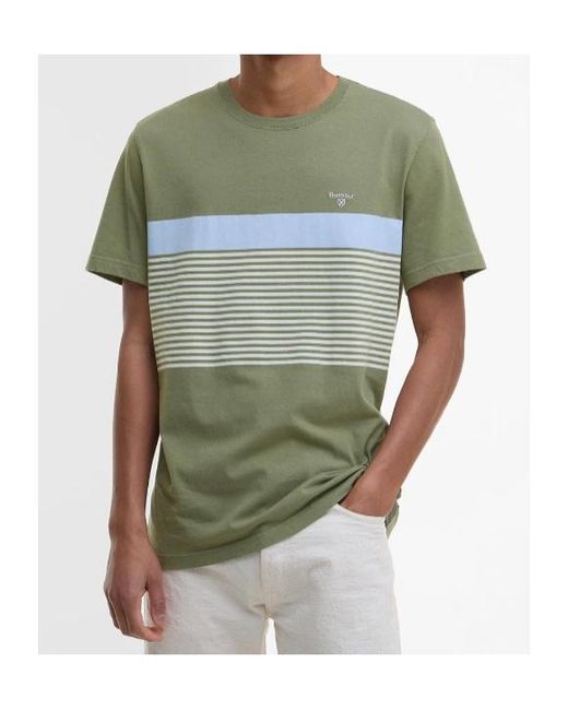 Barbour Green B.Li Braeside Tee Sn53 for men