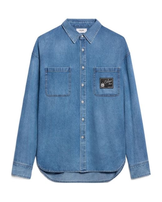 Céline Blue Shirt for men