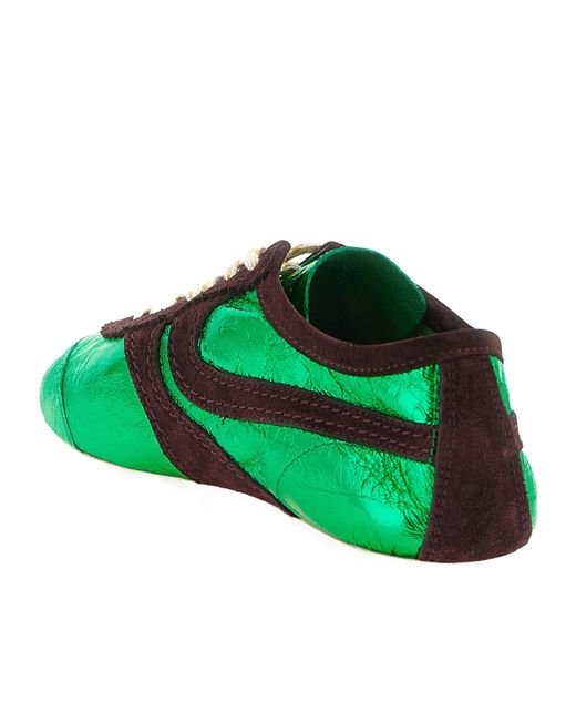 Dries Van Noten Green Sneakers