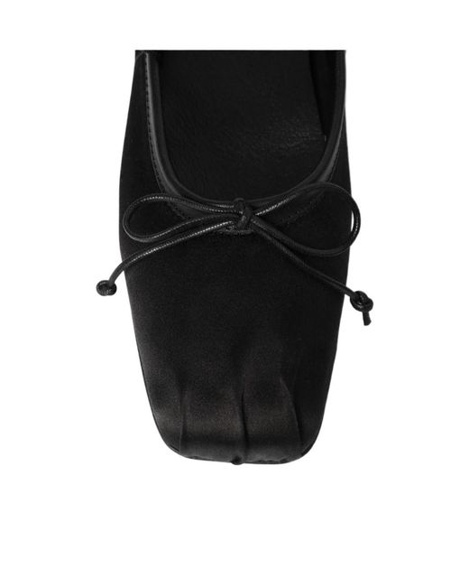 Ann Demeulemeester Black Paloma Ballerina Shoes