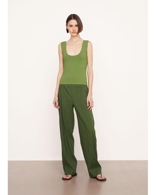 Vince Green Scoop-Neck Tank Top