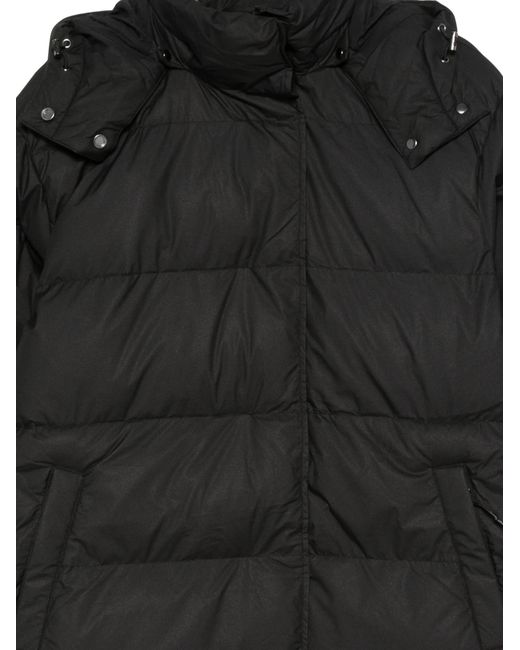 Samsøe & Samsøe Black Padded Parka Coat