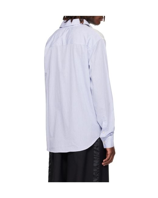 Edward Cuming White Kitchen Boxing Day Collared Shirt for men