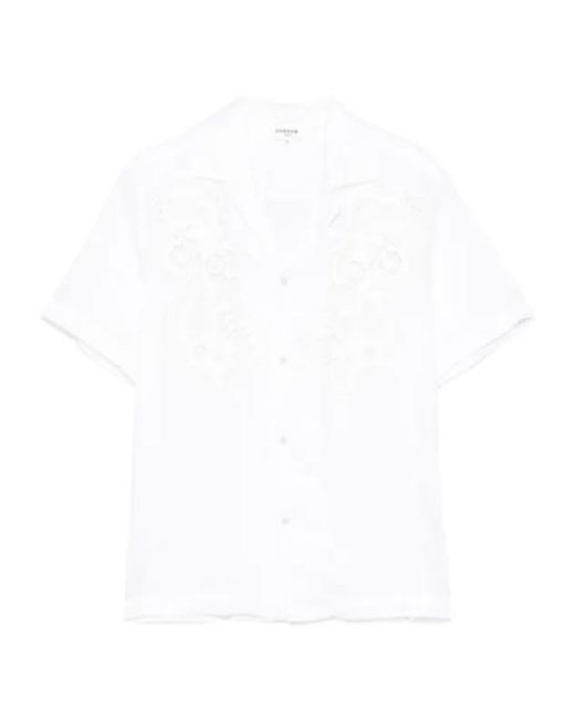 P.A.R.O.S.H. White Short Sleeve Shirt