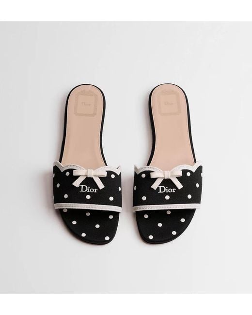 Dior White Dway Slide