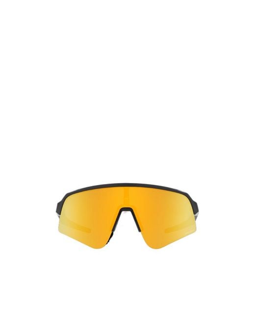 Oakley Orange Geometric Frame Sunglasses for men