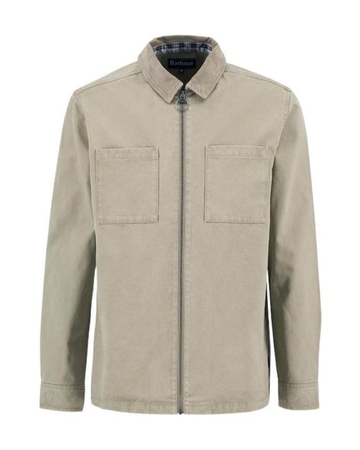 Barbour Natural Lenker Overshirt for men