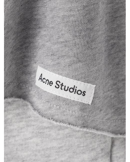Acne White Drawstring Mini Skirt
