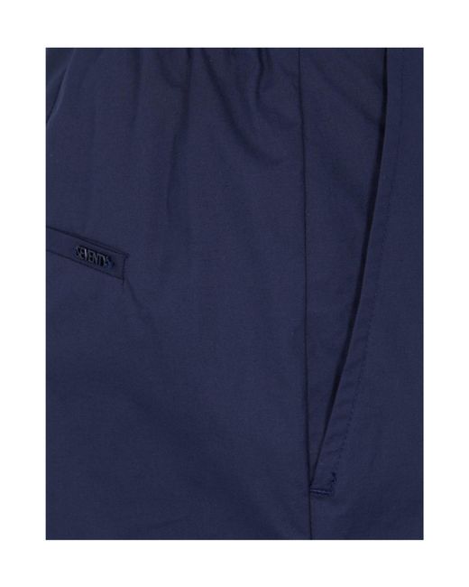 Seventy Blue Fine Poplin Stretch Pants