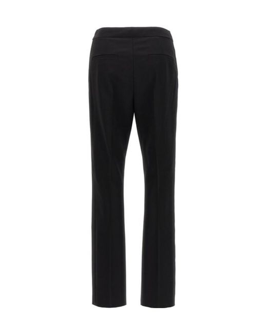 Max Mara Black Straight Casual Pants