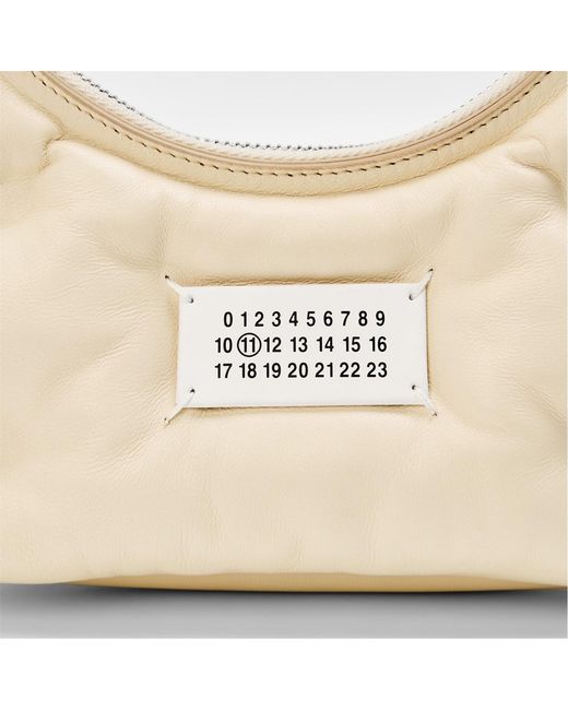 Maison Margiela White Logo Shoulder Bag