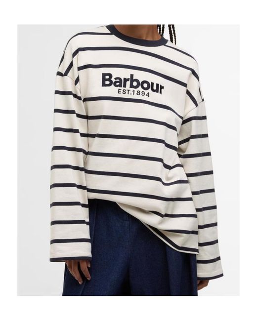 Barbour White B.Li Maeve Top
