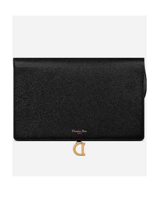 Dior Black Saddle Pouch