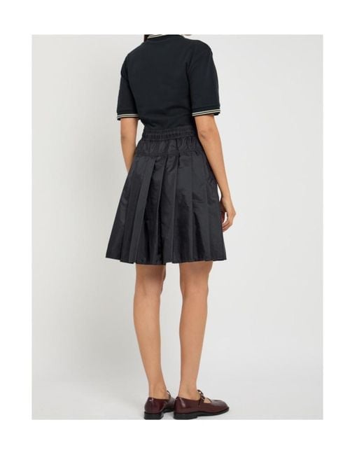Moncler Black Logo Patch Dress
