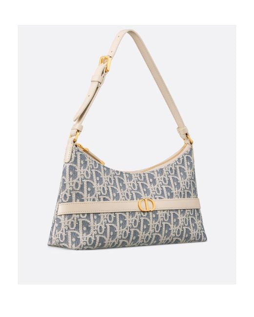 Dior 30 Montaigne Cigale Mini Bag in Gray | Lyst