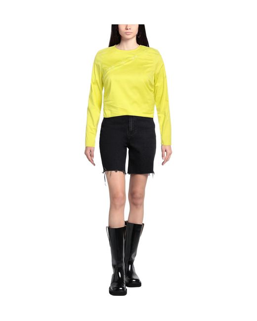 Ganni Yellow Top