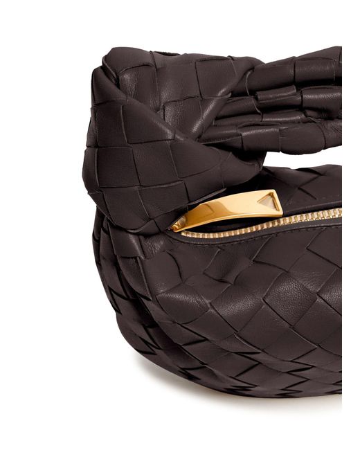 Bottega Veneta Black Jodie Mini Bag