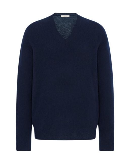 The Row Blue Numi Sweater