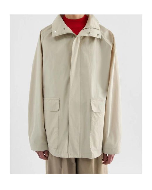 Jil Sander Natural Technical Drill Blouson for men