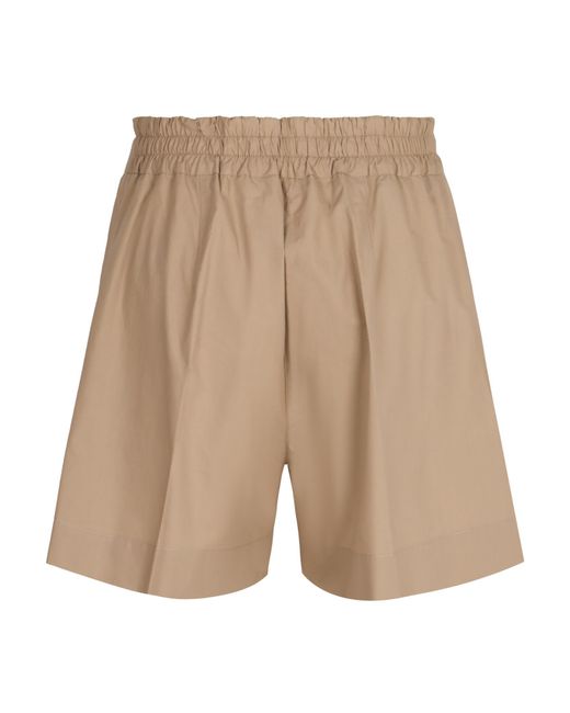 P.A.R.O.S.H. Natural P.A.R.O..H. Drawstring Shorts