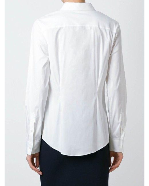 Theory White Classic Shirt
