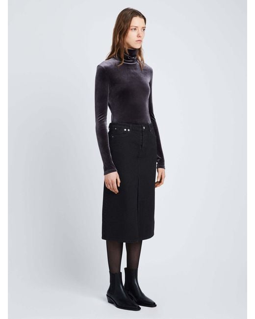 Proenza Schouler Blue Denim Skirt