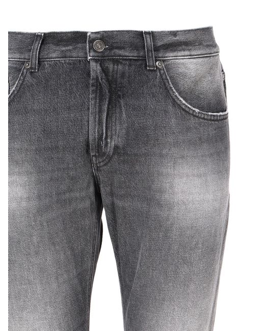 Dondup Gray Slim Fit Jeans