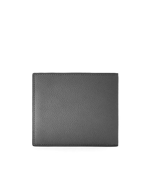 Loewe Gray Logo Embossed Bifold Wallet for men