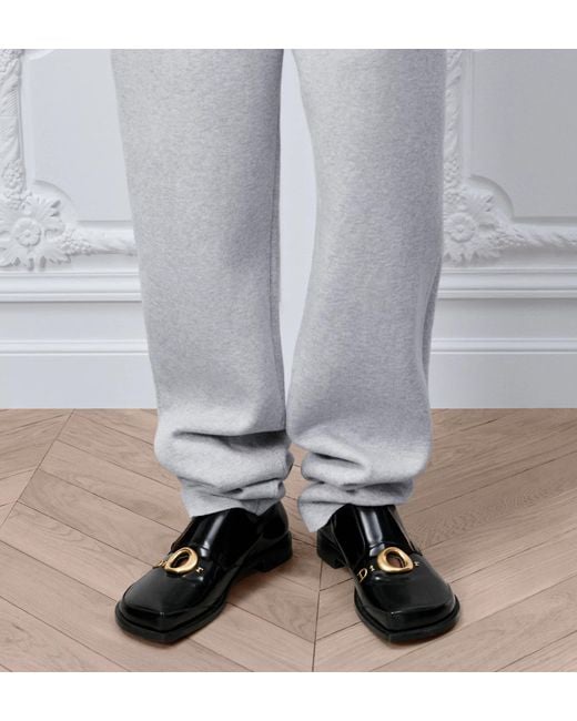 Dior Gray Oblique Track Pants for men
