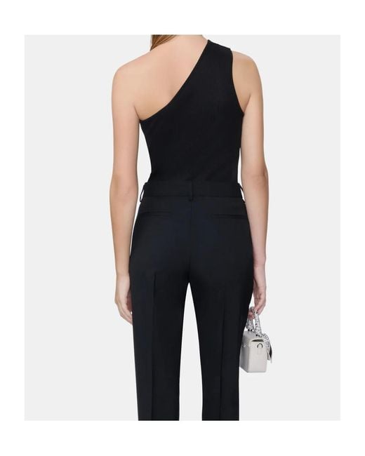 Amiri Black Ma Asymmetric Top