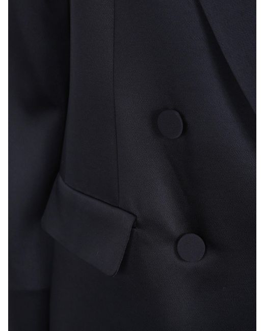 Jonathan Simkhai Blue Satin Blazer