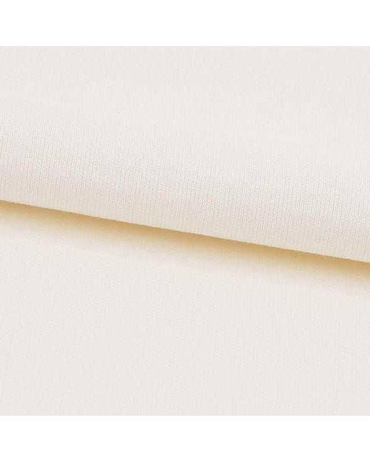 NANGA White Box Logo Embroidered T-Shirt for men