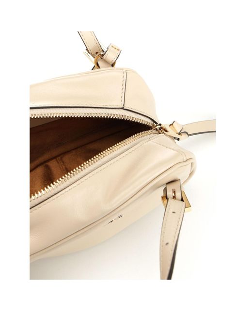 Versace Natural Tag Bowling Zipped Mini Bag
