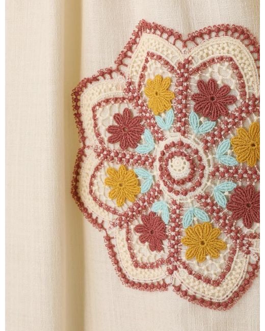 Zimmermann Natural Pattern Skirt