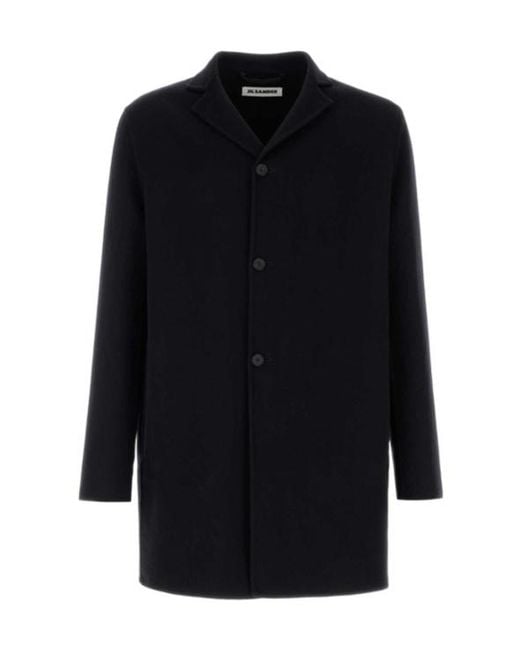 Jil Sander Blue Single-Breasted Sport Coat for men
