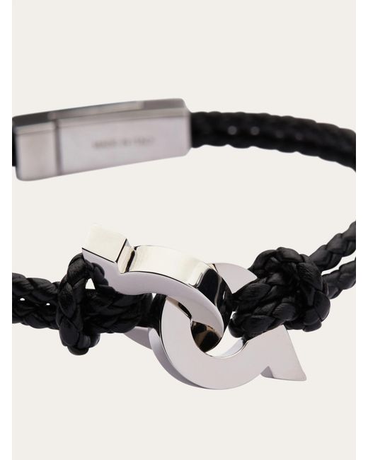 Ferragamo White Bracelet/Bracelet for men