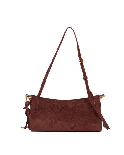 Alaïa Brown Brun Le Click East West Small Bag