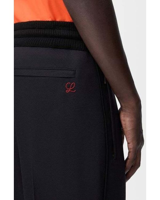 Loewe Blue Drawstring Trousers for men