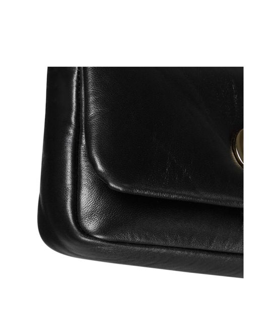 Gucci Black Gg Milano Mini Top Handle Bag