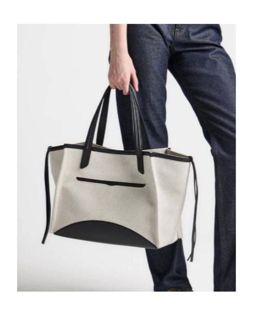J.W. Anderson White Loafer Cabas Bag for men